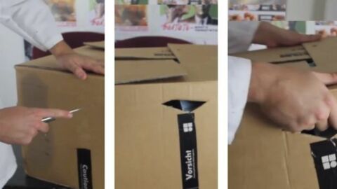 Dieser Trick macht schwere Umzugskartons tragbar