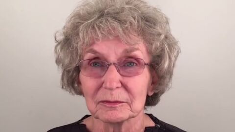 Diese 76-Jährige wurde vor kurzem Witwe! Dann beschließt sie ihr Aussehen radikal zu ändern!