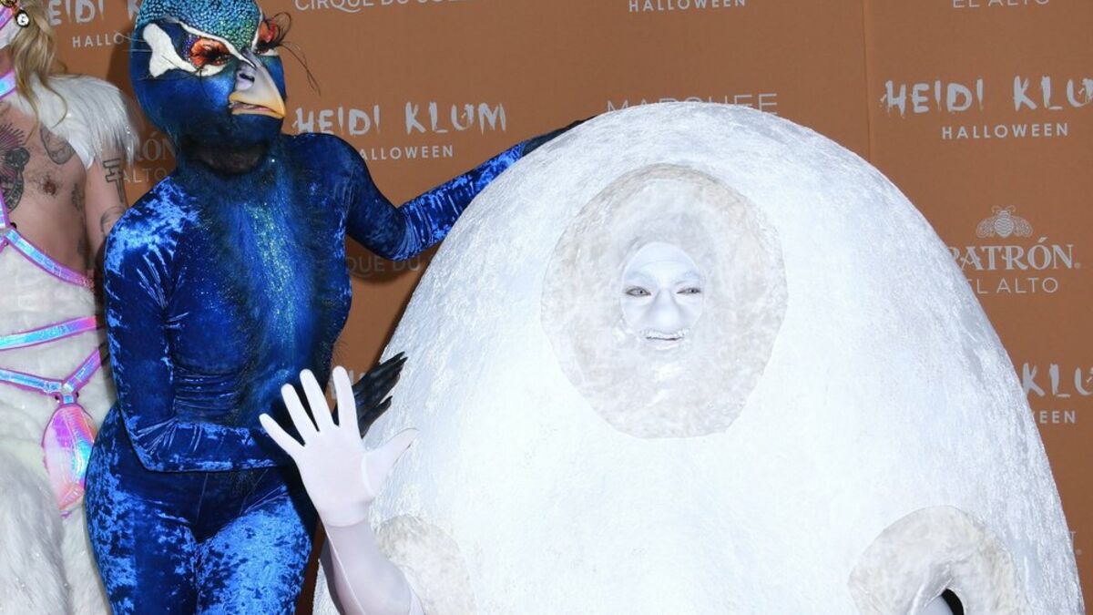 Von heidi gezwungen tom kaulitz erkl rt eier kost m bei halloween party