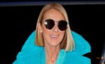 Kuscheliges Winteroutfit: Céline Dion präsentiert sich in einem Traum aus Türkis