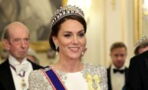 Im Hochzeitskleid: Prinzessin Kate überrascht mit ihrer Kleiderwahl beim Staatsbankett
