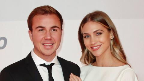 Ann-Kathrin und Mario Götze sind nach der Geburt nicht mehr im Krankenhaus