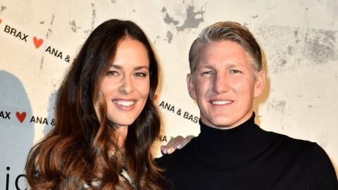 Süßes Foto: Bastian Schweinsteiger und Ana Ivanović strahlen um die Wette