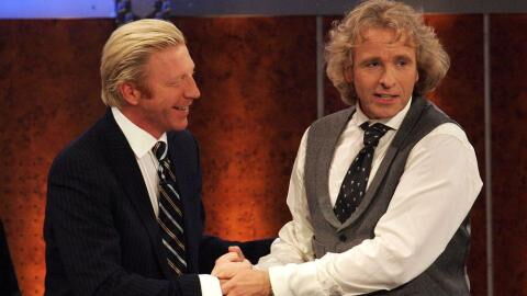 Thomas Gottschalk und Boris Becker haben Spaß auf Instagram