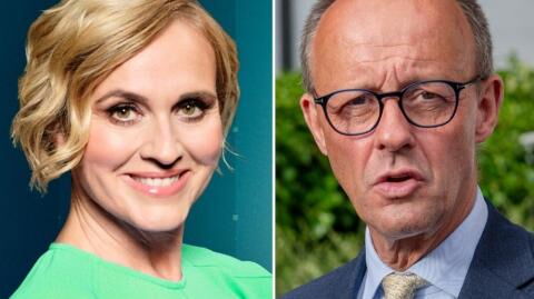 Start von Caren Miosga: CDU-Chef Friedrich Merz kommt zur Premiere