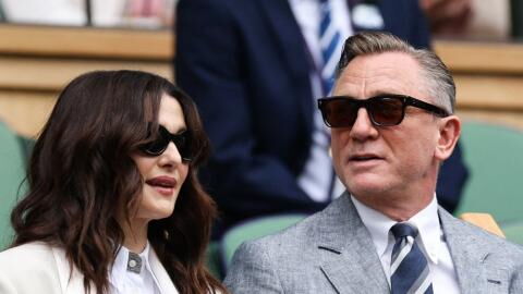 Daniel Craig und Rachel Weisz stilvoll beim Wimbledon-Finale