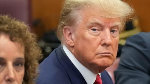 Anklage gegen Donald Trump: Ex-Präsident plädiert auf "nicht schuldig"