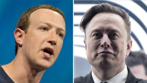 Kampf der Milliardäre: Mark Zuckerberg stichelt gegen Elon Musk