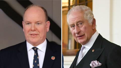 Fürst Albert II. schickt König Charles III. rührende Zeilen