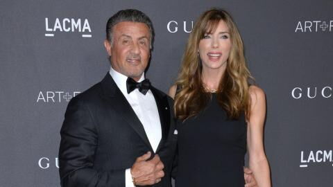Sylvester Stallone: Ganz verliebt im Italien-Urlaub