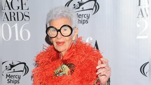 Iris Apfel: Lenny Kravitz, Lily Collins und mehr trauern um Modeikone