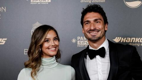 Pärchen-Auftritt beim Ballon d'Or: Mats Hummels präsentiert erstmals neue Freundin