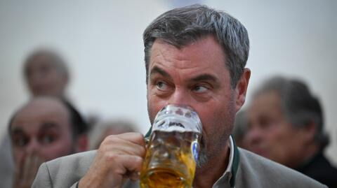 Gesangseinlage zum Oktoberfest: Markus Söder (CSU) zeigt sich singend auf TikTok