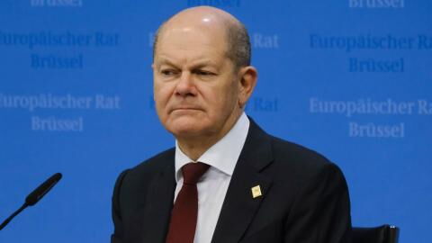 Bundeskanzler Olaf Scholz hat Corona