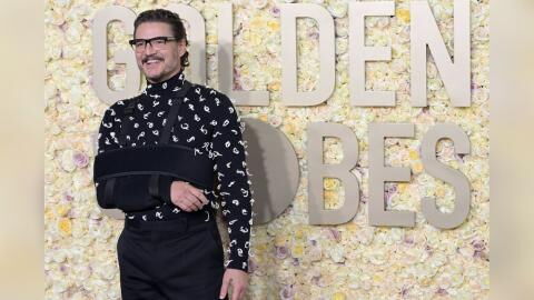 Darum trägt Pedro Pascal eine Armschlinge