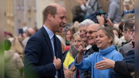 Der Umwelt zuliebe: Prinz William verkauft vegane Burger in London