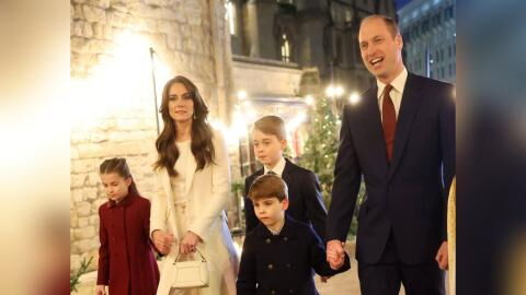 Prinz William und Prinzessin Kate blicken emotional auf 2023 zurück