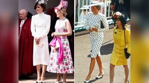 Prinzessin Kate: Hommage an Prinzessin Dianas Pünktchen-Kleid