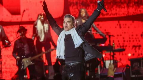 Robbie Williams rockt Ski-Opening in Schladming