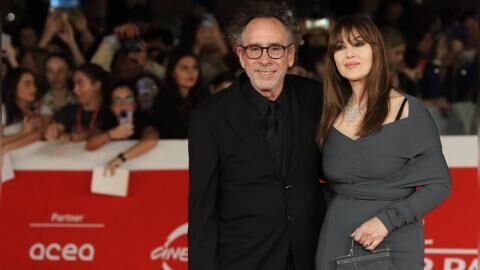 Monica Bellucci und Tim Burton zeigen sich erstmals öffentlich