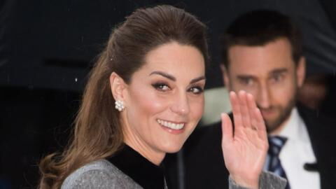 Royales Homeoffice: Kate Middleton begeistert mit ihrem strahlenden Look