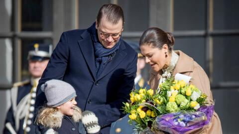 Victoriatag in Schweden: Kronprinzessin Victoria lässt sich zum Namenstag von ihren Kindern feiern