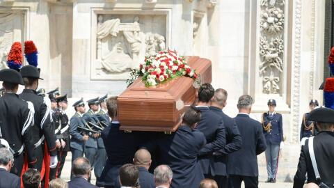 Silvio Berlusconis Asche kommt in privates Mausoleum