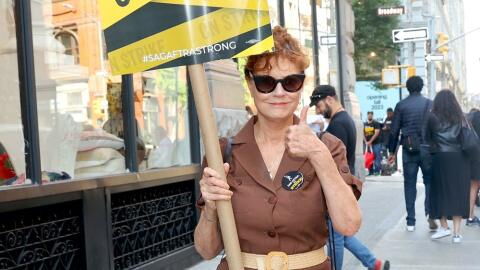 Antisemitische Parolen: Darum wurde Susan Sarandon von ihrer Agentur vor die Tür gesetzt