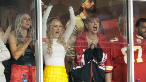 Mit Glücksbringer Taylor Swift: Footballer Travis Kelce eilt von Sieg zu Sieg