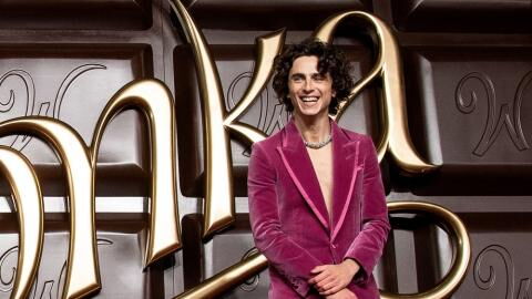 Dieses Requisit hat Timothée Chalamet vom "Wonka"-Set mitgehen lassen
