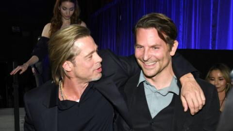 Brad Pitt und Bradley Cooper sind gute Freunde