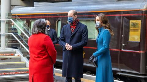 William und Kate unterwegs im "Royal Train": Sie haben eine wichtige Mission!