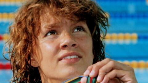 Vor 30 Jahren gewann sie ihr erstes WM-Gold: So sah Franzi van Almsick in ihrer Jugend aus