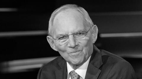 Ex-Bundestagspräsident Wolfgang Schäuble ist gestorben