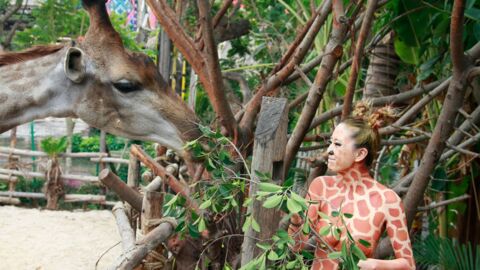 Giraffenfrau legt Halsringe ab: So sieht sie jetzt aus