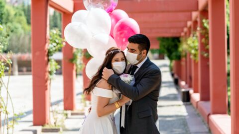 Hochzeit während Corona-Pandemie: Brautpaar überlegt sich rührende Geste für Hilfsbedürftige
