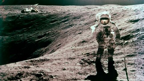Mondlandung: Bild in sozialen Medien soll beweisen, dass sie nie stattgefunden hat