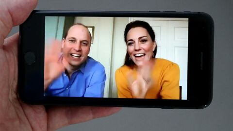 Royaler Anruf: Kate und William unterhalten sich in rührendem Videocall mit Schulkindern