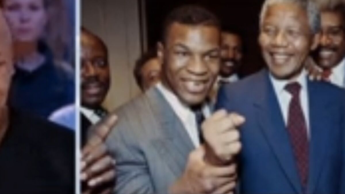 Boxe : Mike Tyson avoue son admiration pour Nelson Mandela sur le plateau du Grand Journal