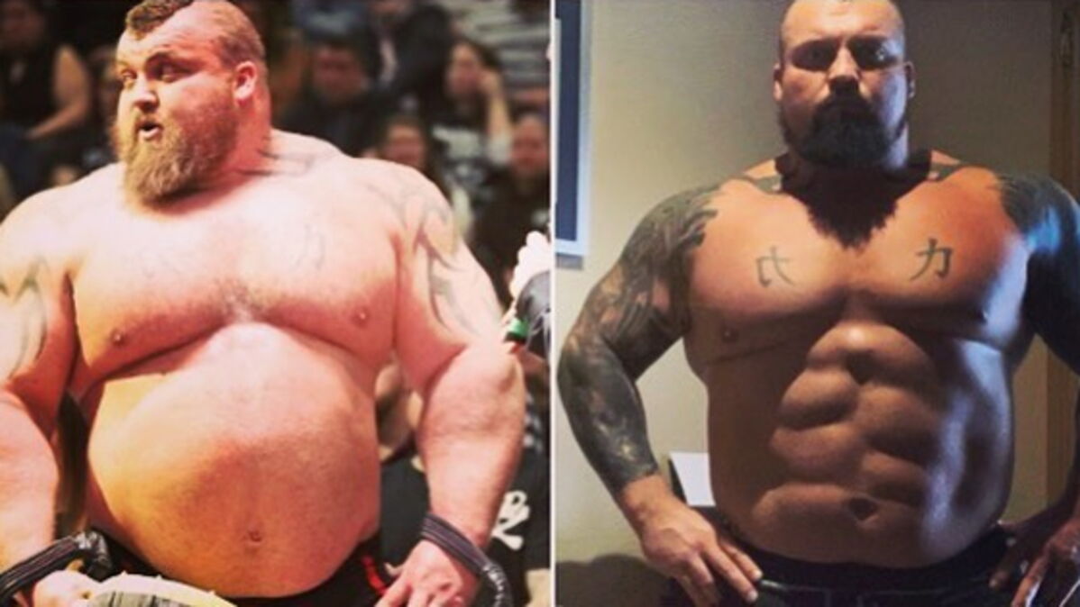 La transformation incroyable d'Eddie Hall pour une émission de TV