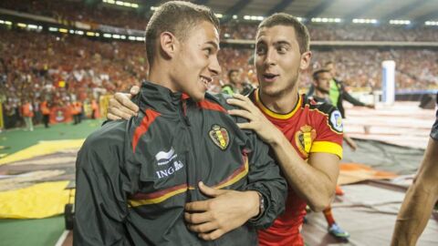 Coupe du monde 2018 : France - Belgique : quand Eden Hazard et ses frères posaient avec le maillot de l'équipe de France