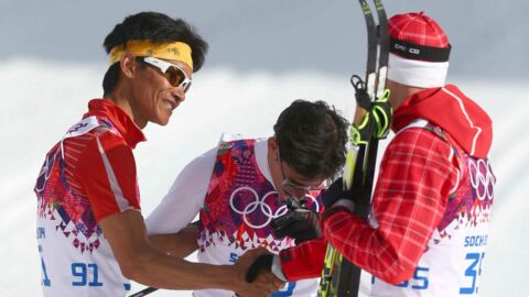 Sotchi 2014 : Saut à ski en caméra embarquée avec le norvégien Anders  Jacobsen