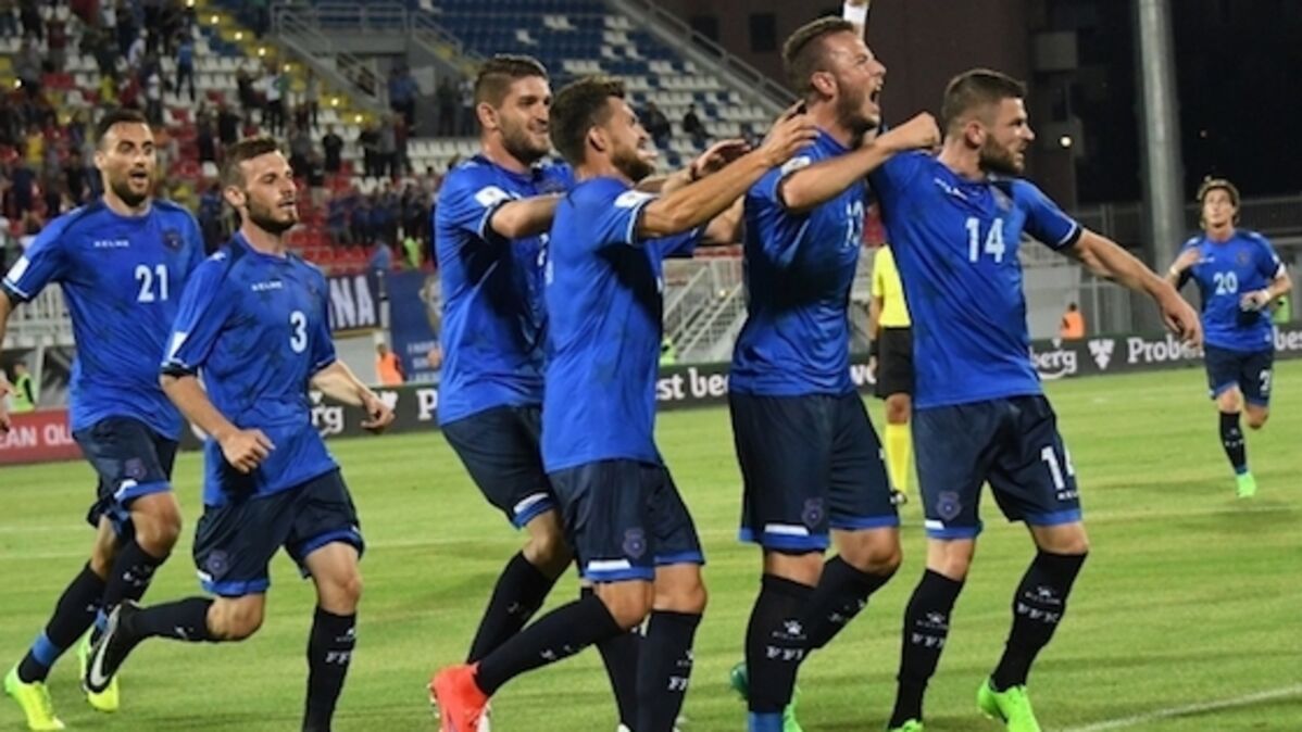 Ligue des Nations l'équipe du Kosovo fête leur qualification avec Vegedream Ligue des Nations l'équipe du Kosovo fête leur qualification avec Vegedream