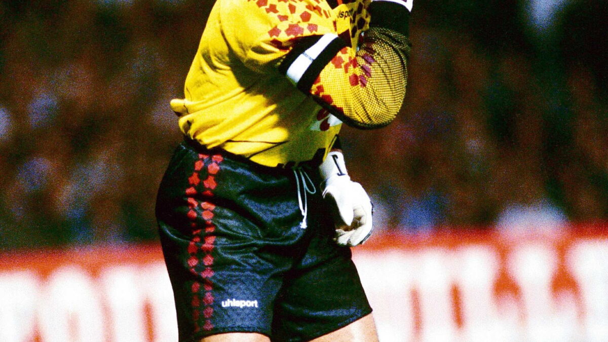 086 PASCAL OLMETA # OLYMPIQUE LYONNAIS PANINI UNFP FOOTBALL CARDS 1995