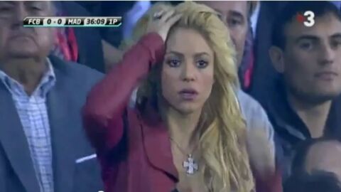 FC Barcelone - Real Madrid: Shakira, les nerfs à vif