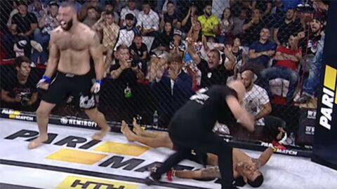 MMA : Roman Dolidze met KO Eder de Souza sur une énorme droite
