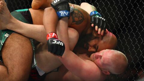 UFC : La deuxième Omoplata de l'Histoire de l'UFC réalisée par Adam Wieczorek sur Arjan Singh Bhullar