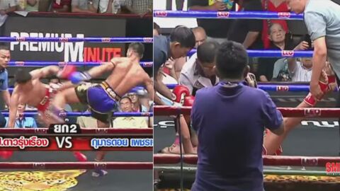 Muay thaï : le champion du Raja Phetsupan subit le KO le plus brutal de sa carrière !