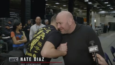 UFC : Quand Dana White recale le retour de Nate Diaz dans les coulisses de l'UFC Phoenix