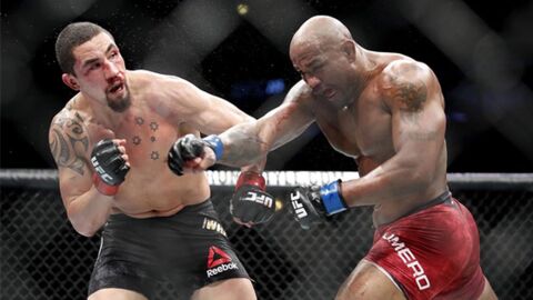 UFC 225 : Robert Whittaker a eu peur de la capacité d'encaissement de Yoel Romero